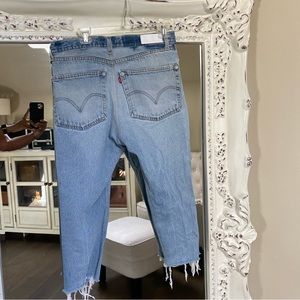 Re/Done crop Levi’s 31